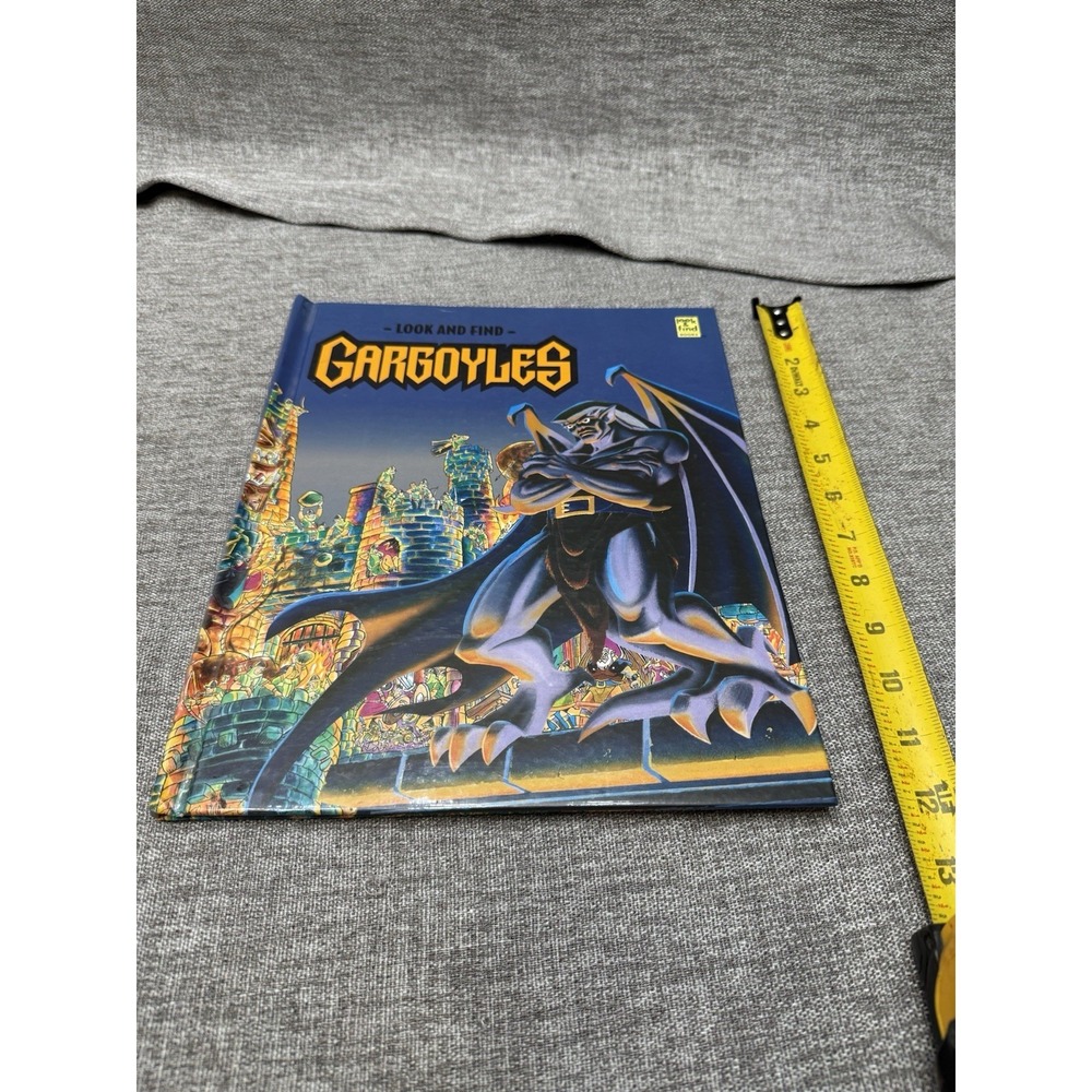 Vintage Look And Find Gargoyles 1990s Cartoon Series